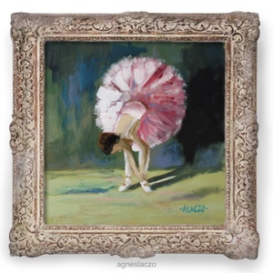 Balerina - művészet - festmény - akril - Meska.hu Balerina - művészet - festmény - akril - Meska.hu