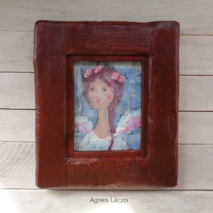 Minden háznál kell egy angyal - otthon & életmód - dekoráció - fali és függő dekoráció - falra akasztható dekor - Meska.hu