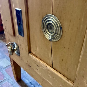 Vintage stílusú teljesen felújított antik hűtőszekrény, jégszekrény - otthon & életmód - tárolás & rendszerezés - láda - Meska.hu