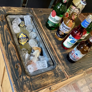 Vintage stílusú teljesen felújított antik hűtőszekrény, jégszekrény - otthon & életmód - tárolás & rendszerezés - láda - Meska.hu