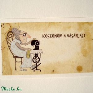 Koszonom a vásárlást kártya -  - Meska.hu