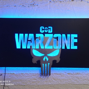 Call of Duty:  Warzone - falikép ledes világítással - Meska.hu