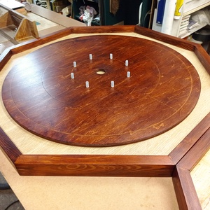 Crokinole, Játék & Sport, Táblajáték és Kártyajáték, Társasjátékok, Famegmunkálás, MESKA