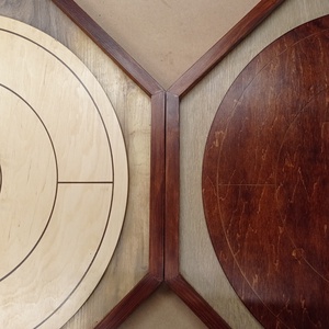 Crokinole - játék & sport - táblajáték és kártyajáték - dominó - Meska.hu