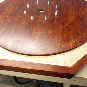 Crokinole - játék & sport - táblajáték és kártyajáték - dominó - Meska.hu