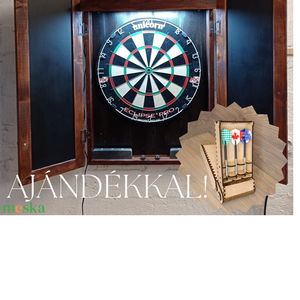 Darts szekrény világítással + ajándék  - Meska.hu