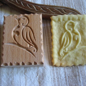 Kekszmintázó sütinyomda sütipecsét (Madárka) - otthon & életmód - konyhafelszerelés, tálalás - sütés, főzés - sütikiszúró - Meska.hu