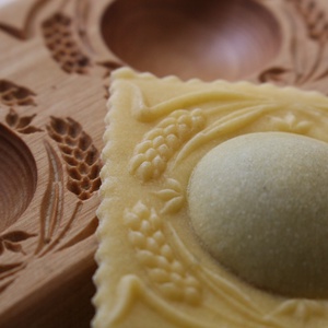 Ravioli mintázófa (búzakalászos) - otthon & életmód - konyhafelszerelés, tálalás - sütés, főzés - vágódeszka - Meska.hu