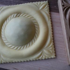 Ravioli mintázófa dupla töltelékes (levél mintás) - Meska.hu