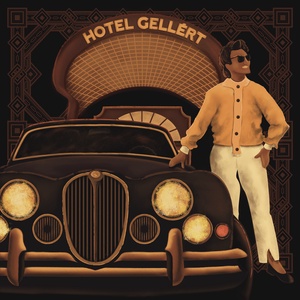 Gellért hotel - Magyar Retró sorozat  - vásznon - Farkas Benjamin, Otthon & Életmód, Dekoráció, Kép & Falikép, Művészi nyomat, Fotó, grafika, rajz, illusztráció, MESKA
