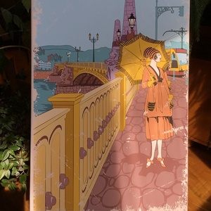 Margit híd  - vászon print vakrámán  - otthon & életmód - dekoráció - kép & falikép - kép & falikép - Meska.hu