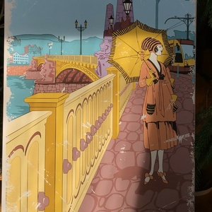 Margit híd  - vászon print vakrámán  - otthon & életmód - dekoráció - kép & falikép - kép & falikép - Meska.hu