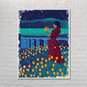 Tulipánok - vászonkép - Farkas Benjamin, Művészet, Grafika & Illusztráció, Digitális, Fotó, grafika, rajz, illusztráció, MESKA