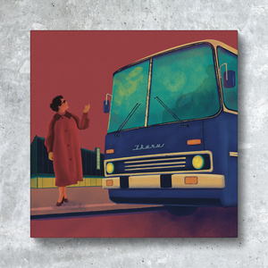Ikarus busz - vászonkép - Farkas Benjamin - otthon & életmód - dekoráció - kép & falikép - vászonkép - Meska.hu