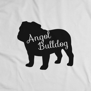 ANGOL BULLDOG - egyedi póló kutyaimádóknak, Ruha & Divat, Női ruha, Póló, felső, Fotó, grafika, rajz, illusztráció, Mindenmás, Meska