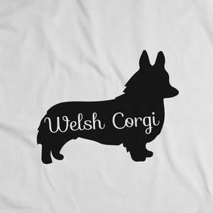 WELSH CORGI - egyedi póló kutyaigazdiknak, Ruha & Divat, Női ruha, Póló, felső, Fotó, grafika, rajz, illusztráció, Mindenmás, Meska