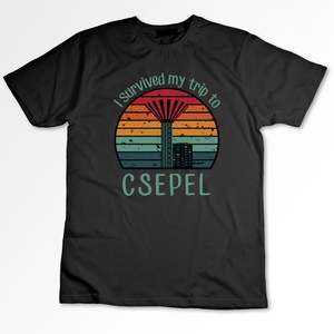 I survived my trip to CSEPEL - póló  - ruha & divat - férfi ruha - póló - Meska.hu