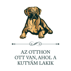 BOXER - Az otthon ott van, ahol a kutyám lakik - póló - ruha & divat - női ruha - póló, felső - Meska.hu