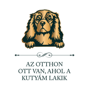 COCKER SPÁNIEL - Az otthon ott van, ahol a kutyám lakik - póló - ruha & divat - női ruha - póló, felső - Meska.hu