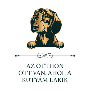TACSKÓ - Az otthon ott van, ahol a kutyám lakik - póló - ruha & divat - női ruha - póló, felső - Meska.hu