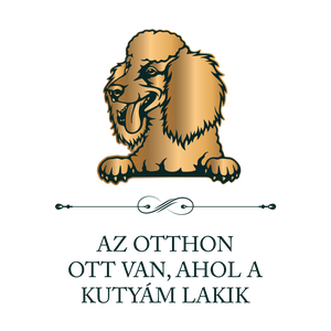 USZKÁR - Az otthon ott van, ahol a kutyám lakik - póló - ruha & divat - női ruha - póló, felső - Meska.hu