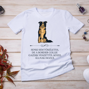 Tökéletes BORDER COLLIE GAZDIK - póló, Ruha & Divat, Női ruha, Póló, felső, Fotó, grafika, rajz, illusztráció, Mindenmás, MESKA