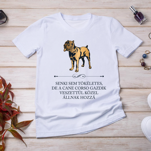 Tökéletes CANE CORSO GAZDIK - póló, Ruha & Divat, Női ruha, Póló, felső, Fotó, grafika, rajz, illusztráció, Mindenmás, MESKA