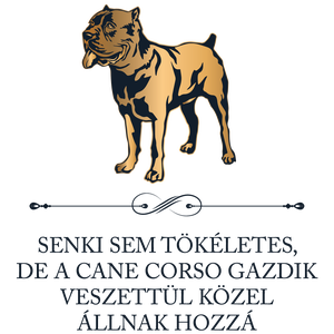 Tökéletes CANE CORSO GAZDIK - póló - ruha & divat - női ruha - póló, felső - Meska.hu