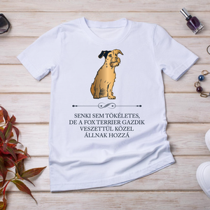 Tökéletes FOX TERRIER GAZDIK - póló, Ruha & Divat, Női ruha, Póló, felső, Fotó, grafika, rajz, illusztráció, Mindenmás, MESKA