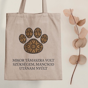 Mancsod utánam nyúlt - vászontáska - Farkas Benjamin, Táska & Tok, Bevásárlás & Shopper táska, Shopper, textiltáska, szatyor, Fotó, grafika, rajz, illusztráció, Mindenmás, MESKA