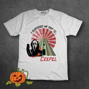 I survived my trip to Csepel (Ghostface) - gyerek póló - ruha & divat - babaruha & gyerekruha - póló - Meska.hu