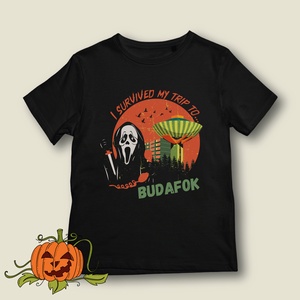 I survived my trip to Budafok - gyerek póló, Ruha & Divat, Babaruha & Gyerekruha, Póló, Fotó, grafika, rajz, illusztráció, Mindenmás, MESKA