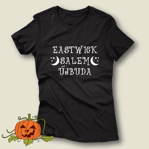 Eastwick Salem Újbuda - női póló, Ruha & Divat, Női ruha, Póló, felső, Fotó, grafika, rajz, illusztráció, Mindenmás, Meska