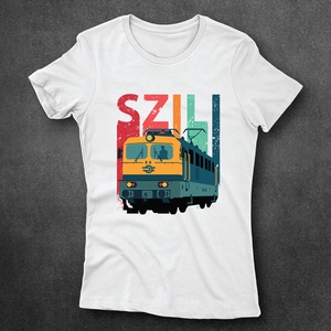 Retró Szili - női póló, Ruha & Divat, Női ruha, Póló, felső, Fotó, grafika, rajz, illusztráció, Mindenmás, MESKA