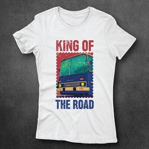 King of the road (Ikarus) - női póló, Ruha & Divat, Női ruha, Póló, felső, Fotó, grafika, rajz, illusztráció, Mindenmás, MESKA