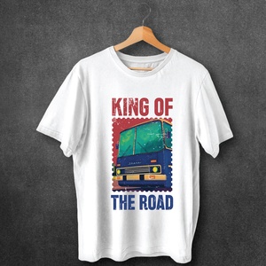 King of the Road (Ikarus) - férfi póló, Ruha & Divat, Férfi ruha, Póló, Fotó, grafika, rajz, illusztráció, Mindenmás, MESKA