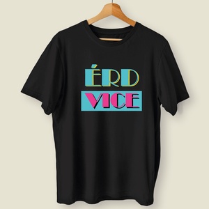 Érd Vice - férfi póló - ruha & divat - férfi ruha - póló - Meska.hu