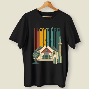 I love Érd - férfi póló, Ruha & Divat, Férfi ruha, Póló, Fotó, grafika, rajz, illusztráció, Mindenmás, MESKA