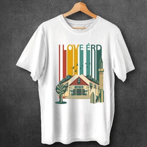 I love Érd - férfi póló - ruha & divat - férfi ruha - póló - Meska.hu