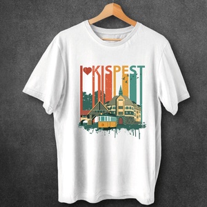 I love Kispest - férfi póló - ruha & divat - férfi ruha - póló - Meska.hu