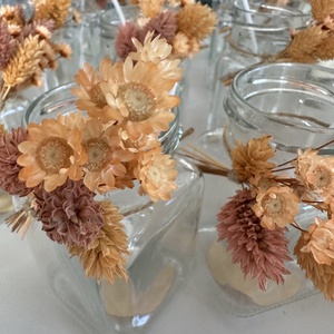 Esküvői köszönőajándék szójagyertya üvegben-személyre szabható monogrammal - esküvő - emlék & ajándék - köszönőajándék - Meska.hu