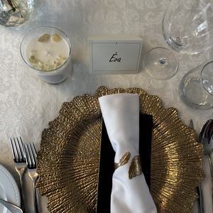 Esküvői köszönőajándék-Prémium ásványköves szójagyertya-választható illattal és díszdobozzal - esküvő - emlék & ajándék - köszönőajándék - Meska.hu