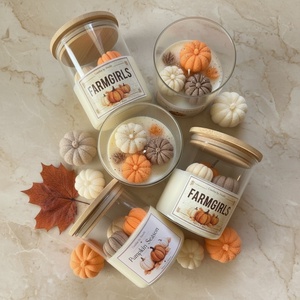 �� PUMPKIN SPICE � őszi szójagyertya, Tökös, fűszeres sütiillatú gyertya - Meska.hu