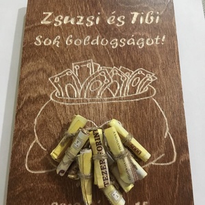 nászajándék, Esküvő, Emlék & Ajándék, Nászajándék, Gravírozás, pirográfia, MESKA