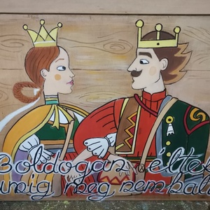 Nászajándék (pénzgyüjtő)  emlékláda - esküvő - emlék & ajándék - nászajándék - Meska.hu