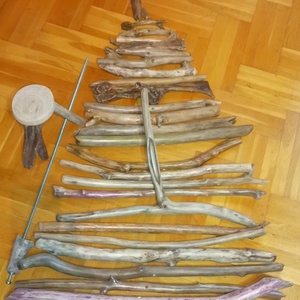 Másképp zöld karácsonyfa  - karácsony - karácsonyi lakásdekoráció - karácsonyfa, grincsfa - Meska.hu