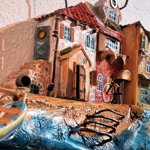 Popeye falu kulcstartós dekor - otthon & életmód - dekoráció - fali és függő dekoráció - fali kulcstartó - Meska.hu