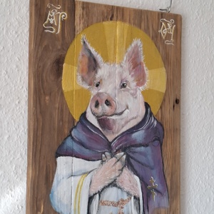 Áldásos ..... - művészet - festmény - akril - Meska.hu