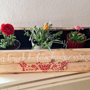 Újélet virágláda - otthon & életmód - ház & kert - virágláda, balkonláda - Meska.hu
