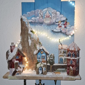 Hópárbaj fali kulcstartó  - Meska.hu